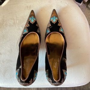 Donald Pliner Couture western heels size 11